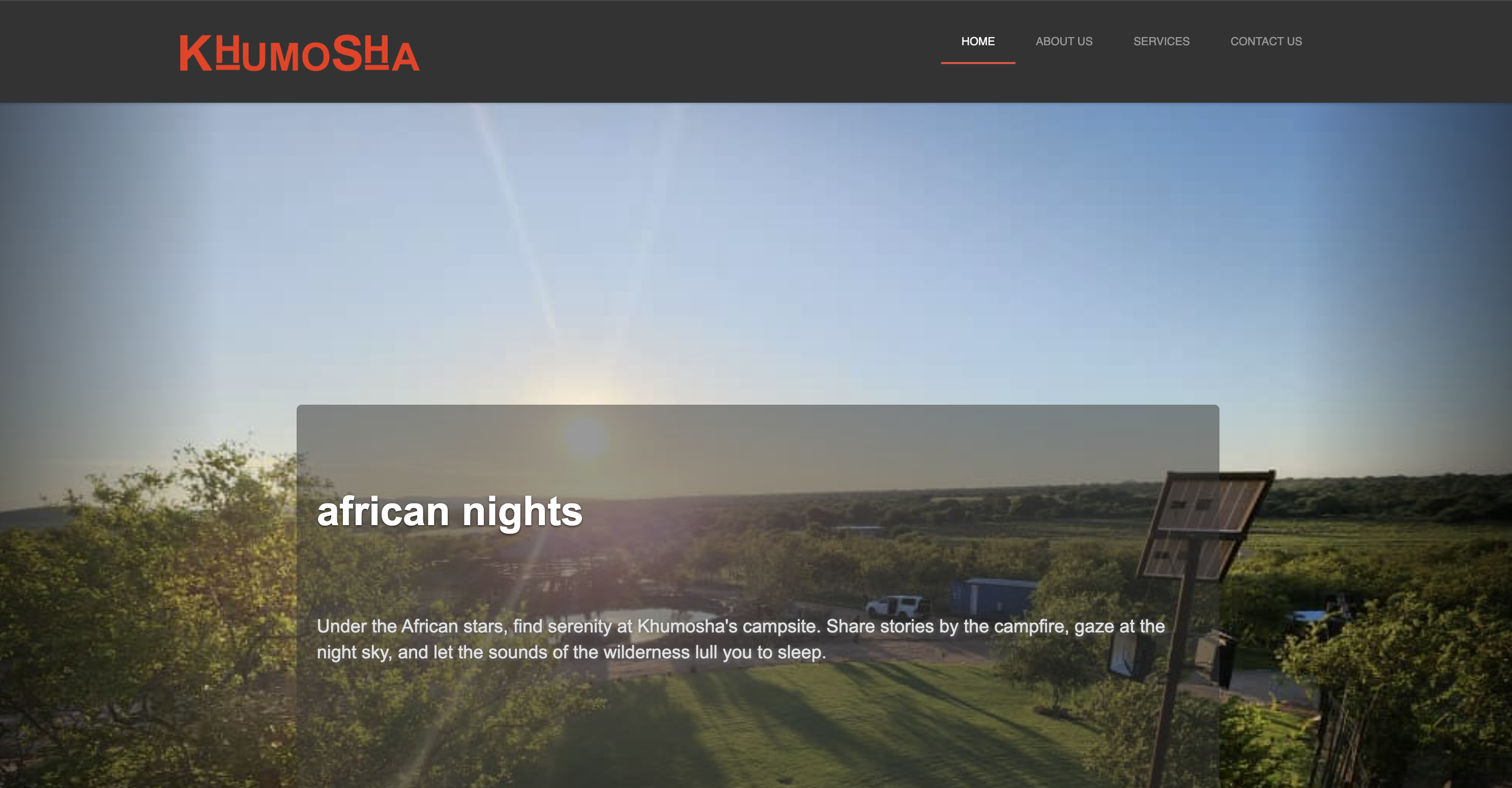 Khumosha Game Farm